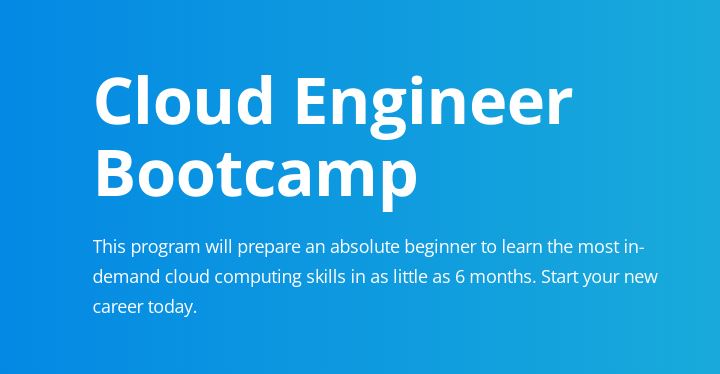 Cloud Engineer Bootcamp